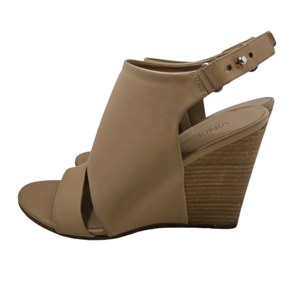 Vince Karen Wedge Glove Sandal Size 9M